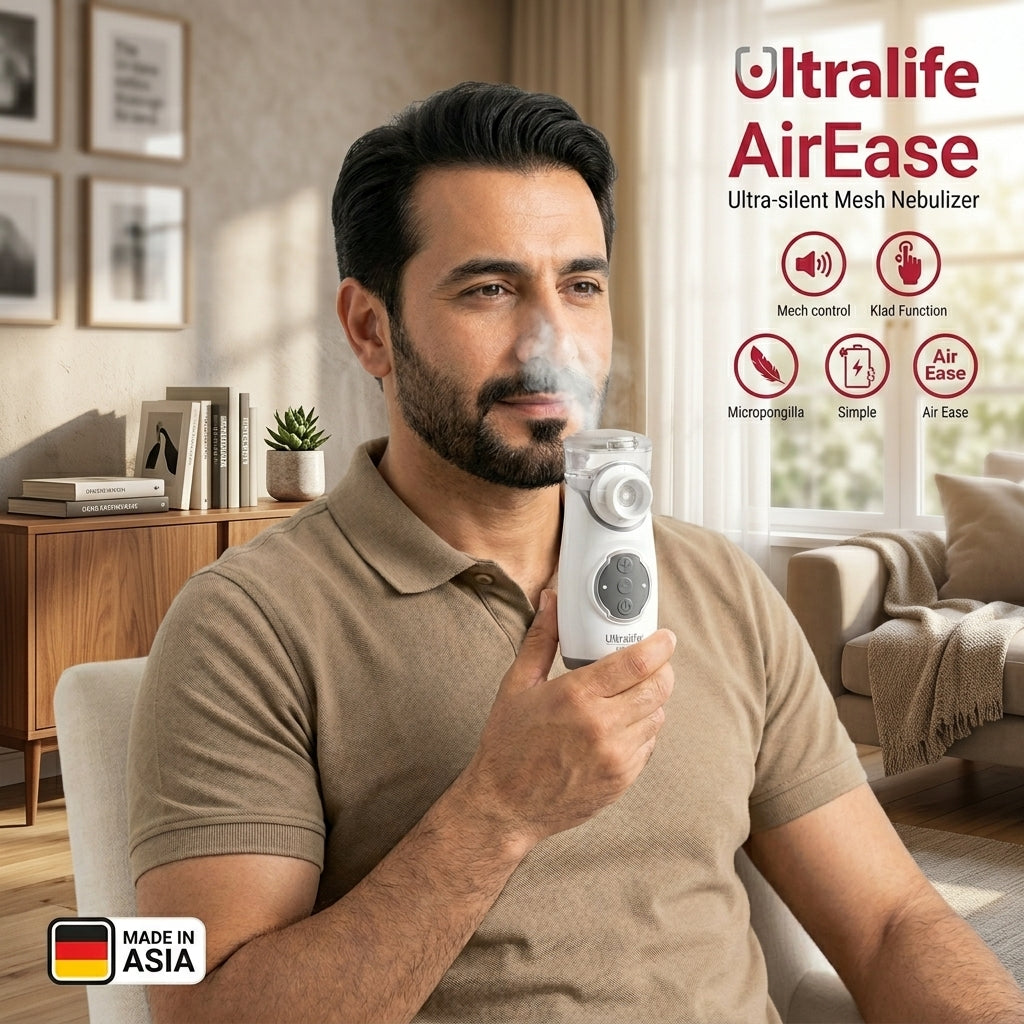 جهاز AirEase Portable Mesh Nebulizer