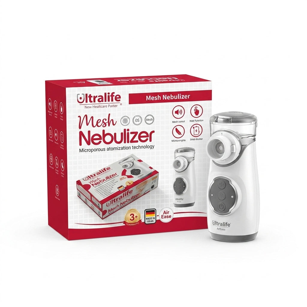 جهاز AirEase Portable Mesh Nebulizer