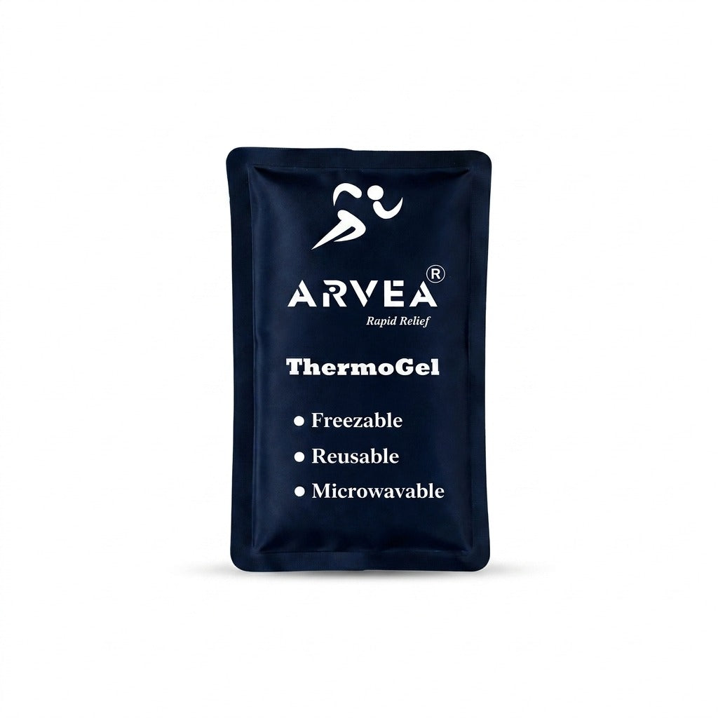Arvea كمادة جل بارد وساخن متوسطة 27.5×12 سم
